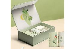 China Portable Paper Tea Boxes 4C UV Lamination Embossing Surface Finish supplier