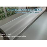 Plain Twill 500 Micron Stainless Steel Woven Wire Mesh Roll AISI 304 316 for sale