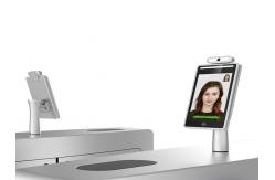 China 8 inch Face Recognition Terminal 0.5-1.5M With Temperature Measurement supplier