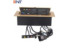 China Modern Pop Up Socket / Desk Mounted Power Sockets With US Standard Power Configuration supplier