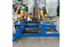 China Automatic Wood Plank Edge Cross Cutting Double End Trim Saw Machine supplier