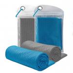 OEM Refreshing Sports Microfiber Cooling Towel Instant Cooling With Embroidered Logo for sale