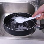 PET Plastic Bulk Kitchen Supplies Long Handle Dish Washing Brush For Cleaning for sale