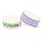 Custom Adhesive Self Masking Washi Tape For Bullet Journals Decoration for sale