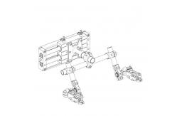 China Articulated Eoat Transfer Grippers With Fast Opening And Closing Action supplier