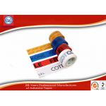 Custom Printed BOPP Packaging Tape Acrylic Adhesive For Carton Sealing