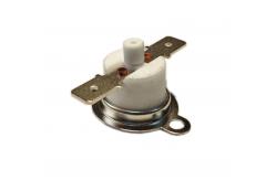 China Manual Reset 12.4mm Ceramic KSD301 Thermostat with Bracket Terminal supplier