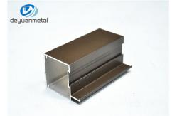China K44 R1 45MM Aluminium Sliding Profile Bronze White Natural Anodizing supplier