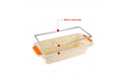 China Non Stick Rectangle Loaf Toast Silicone Bread Pan supplier