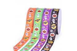 China Custom Christmas Grosgrain Ribbon With Printed Designs Wholesale Decorative Ribbon supplier