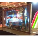 Rich Color HD Transparent OLED Display Screen Mult Language Support for sale