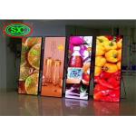 600W P2.5 1200nits Led Poster Advertising Board IP43 for sale