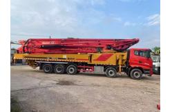 China 2023 Sany 71m Concrete Boom Pump 10x4 Drive Self-made Remote Control supplier