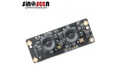 China OV4689 Sensor Stereo 3D Dual Lens Camera Module For Facial Regognition supplier