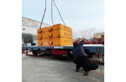 China 40 Tons Wireless Remote Control Rail Transfer Trolley For Molds Handling supplier