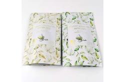 China CMYK ISO VMPET Aluminum Foil Tea Pouch 120mic MOPP Stand Up Zipper Bag supplier