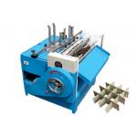 SGS Corrugated Cardboard Partition Slotter Machine 1.5KW for sale