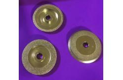 China Rough Cubic Boron Nitride CBN Grinding Wheel Chamfering Electroplated supplier