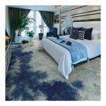 Sea Design 100% Polymide Printed Carpet Luxury Hospitality Carpet 4mx25m for sale