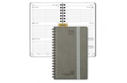 China Poprun Vertical Layout Mini Weekly Planner Monochrome Inner Pages supplier