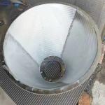 Manufacturer Supply Slot Pressure Centrifuge Stainless Steel Wedge Wire Screen Basket For Paper Machine for sale