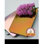 1250mm Premium Mirror Aluminum Composite Panel 6000mm For Home Decor for sale