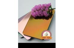 China Mirror Aluminum Composite Panel Versatile And Innovative Building Material supplier