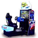 42LCD Dynamic Car Racing Game Machine Super Cars Arcade Game Humanity Design for sale