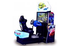 China 42LCD Dynamic Car Racing Game Machine Super Cars Arcade Game Humanity Design supplier