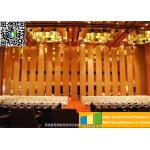 Motorized Manual Operated Projector Fireproof Sliding Partition Wall For Auditorium for sale