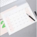 Large PVC Cover Custom Desk Pad Calendar Durable Waterproof For Mouse Pad for sale