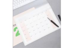 China Large PVC Cover Custom Desk Pad Calendar Durable Waterproof For Mouse Pad supplier