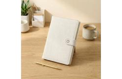 China Custom Book Protective Cover A5 Linen Sublimation Notebook Book Cover Blank supplier