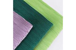 China Supple Stretch Plisse 100% Polyester Pleated Fabric Stripe Fluid 200g supplier