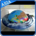 Filled Helium Earth Balloons Globe with 0.18mm PVC  ,  Advertising Planet  Ball for sale