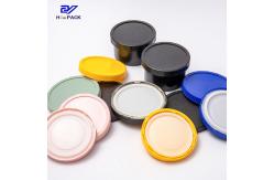 China Child Resistant Tinplate Lid Child Proof Food Grade Lids For Tins supplier
