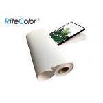Large Format Polyester Canvas Rolls Aqueous Blank Matte Inkjet Printing