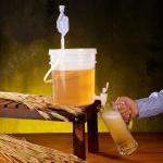 Custom Size 5L Plastic Bucket With Lid for Beer Wine Fruit Enzyme Food Sample Supplied for sale