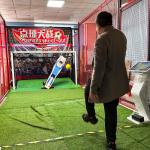 Virtual And Reality Automatic Goalkeeping Football Somatosensory Interactive Game for sale