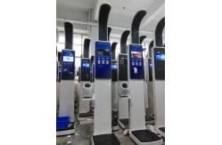 China Automatic Coin Operated Blood Pressure Monitor Weight Height Scale With Printer supplier