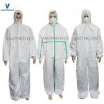 Wholesales Disposable Nonwoven PP SMS Microporous Protective Clothing for Security for sale