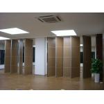 Acoustic Wood Wooden Folding Partition Wall System For Hotel Ballroom for sale