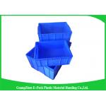 Rectangle Folding Large Plastic Storage Boxes , Big Plastic Containers Eco - Friendly
