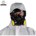 Flame Retardant Disposable Work Suit Type 56 SMS CAT 3 Coveralls For Construction for sale