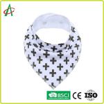 China Ultra Absorbent Organic Cotton Baby Drool Bibs manufacturer