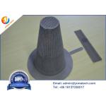 702 Conical Type Zirconium Strainer Grade R60702 Acid Alkali Resistance for sale