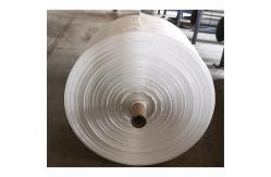 China Polypropylene PP Woven Bag Roll / Tubular Woven Fabric 35 - 120cm Width supplier