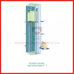 1000-5000Kg Load Hydraulic High Speed Elevator For Diverse Promotion Methods