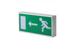 China Running Man LED Emergency Rechargeable Exit Sign Light Automatic supplier