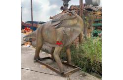 China Theme Park  Realistic Animatronic Dinosaur Iguanodon  With Movement And Sound Customization supplier